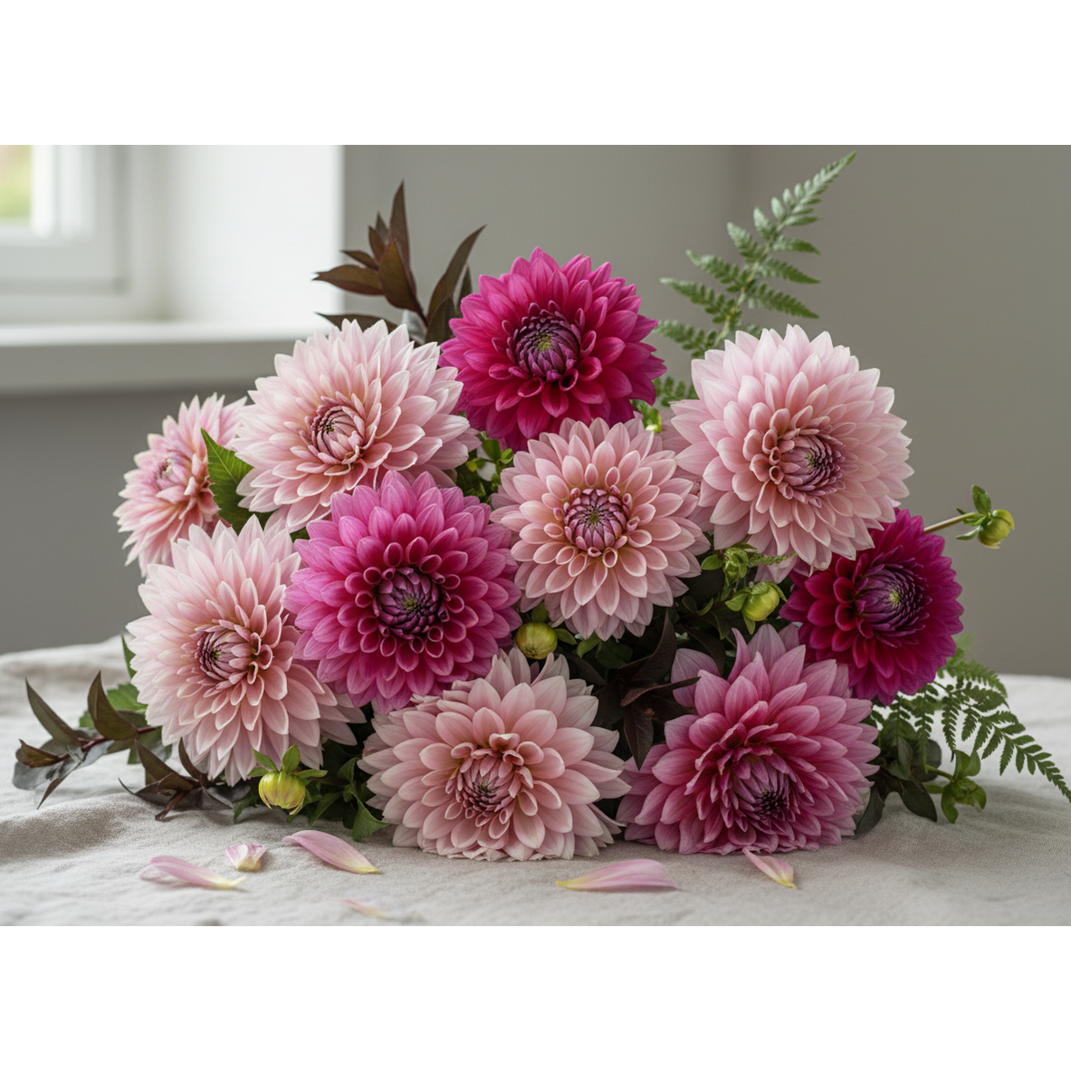 Pink Passion Dahlia Mix 5-pack